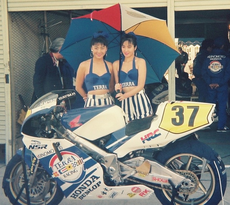 1990/3/25 日本GP 鈴鹿サーキット GP500 AJINOMOTO TERRA HONDA NSR500 宮城光